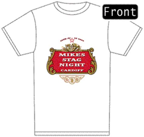 Beer Logo Personalised Stag Night T Shirt The T Experience