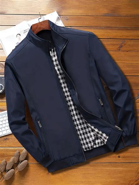 Jacket Men Zipper Functional Mens Wearing Temu