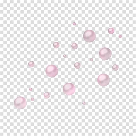 Transparency And Translucency Soap Bubble Foam Drop Pink Bubbles