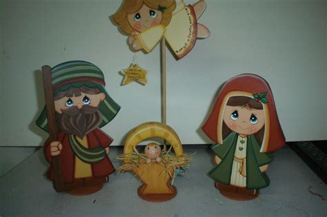 Pasito navideño en madera country - Imagui