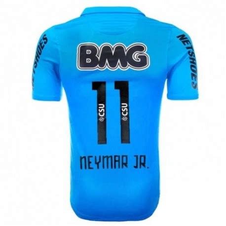 Third 2012 Centenary Jersey Santos Neymar Jr. 11 Player Issue-Nike ...