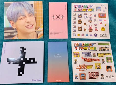 Txt Minisode Blue Hour R Version Unsealed Album With Inclusions