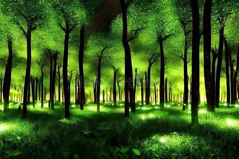 3d Forest Background
