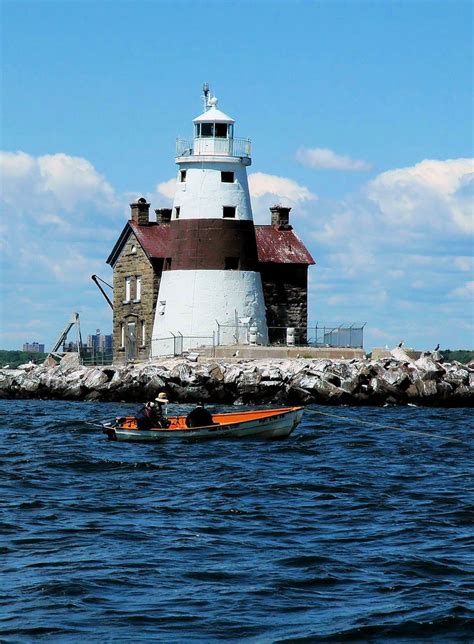 Execution Rocks Lighthouse Long Island Sound Steven Oldak Flickr