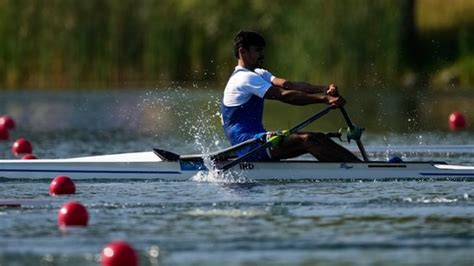 Paris Olympics 2024 Indian Rower Balraj Panwar Reaches Mens Singles