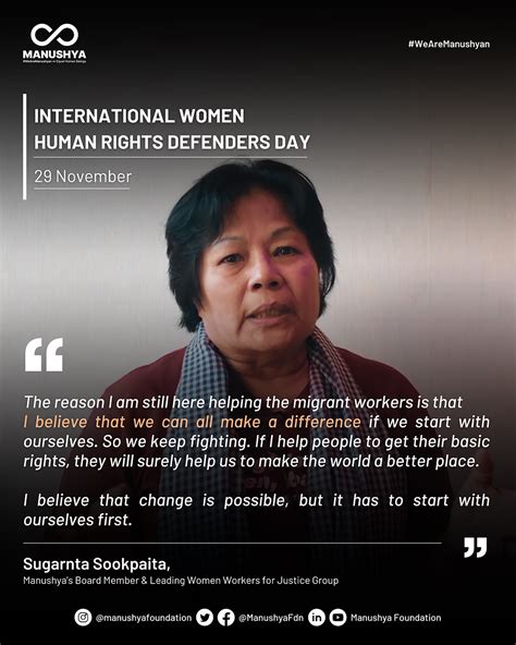 ♀️ International Women Human Rights Defenders Day