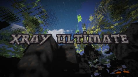 Xray Ultimate Resource Pack 1 17 1 1 16 5 Minecraft