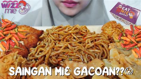 SAINGAN MIE GACOAN ASMR WIZZMIE LEVEL TERPEDAS CABE 30 Mukbang