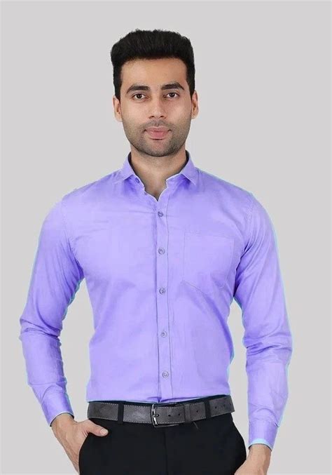 Men Cotton Plain Shirt Formal Full Sleeves At Rs 240 In Bhongaon ID