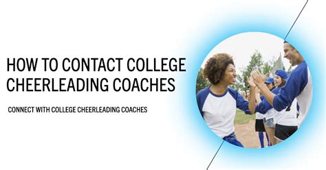 How To Contact College Cheerleading Coaches Your Ultimate Guide To Recruitment Success