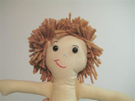 How To Yarn Doll Hair Short Style Diy Doll Hair Doll Hair Yarn Dolls