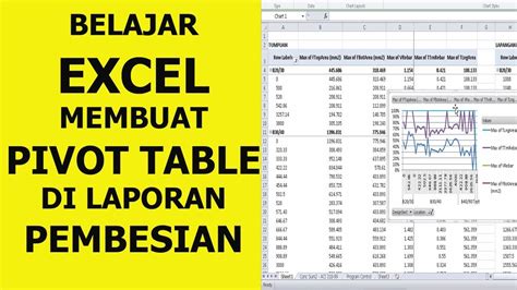 Belajar Excel Membuat Pivot Table Youtube