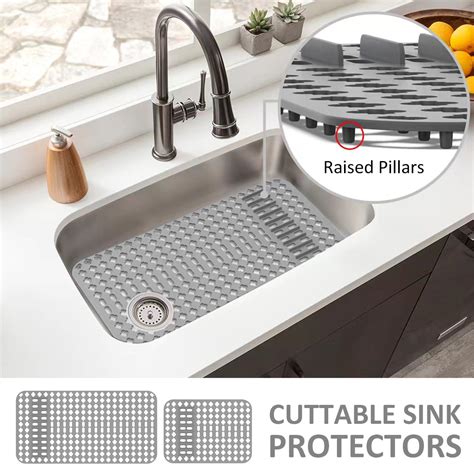 jtween silicone sink protectors  kitchenkitchen sink mats grid