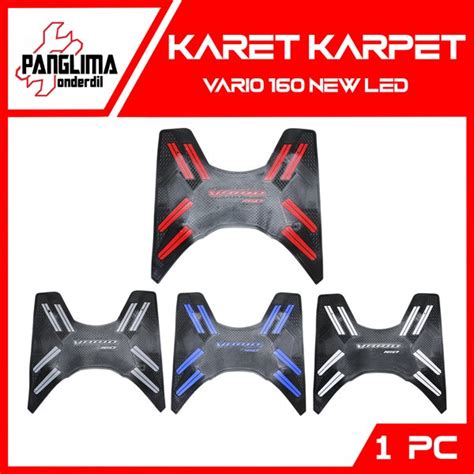 Jual Karpet Vario 160 Vario 160 New LED 2022 Injekan Pijakan Alas Kaki