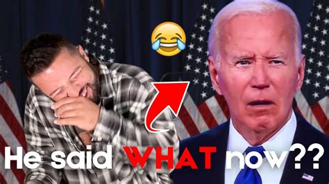 Try Not To Laugh Fail Everything Biden Says Is Psychotic Youtube