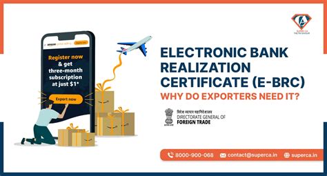 Electronic Bank Realization Certificate E Brc What Is It And What