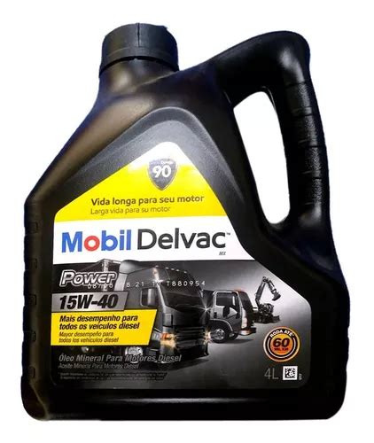 Aceite Mobil Delvac Mx Power 15w40 4 Litros