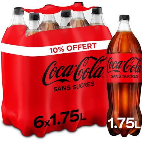 Coca Cola Boisson Gazeuse Aux Extraits V G Taux Z Ro Sucre Dont