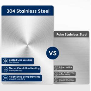 Austric Electric Shabu Shabu Hot Pot Stainless Steel Hot Pot With Divider Electric Pot With