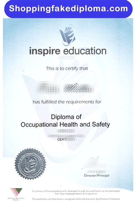The Fake Inspire Education Diploma From Australian | Buy fake Diploma