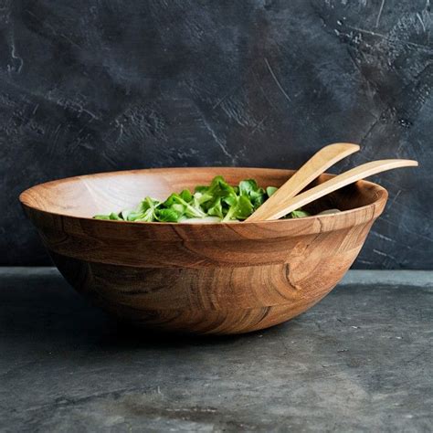 Williams Sonoma Williams Sonoma Providence Wood Serving Bowl Wood