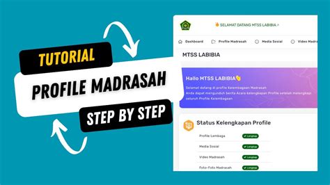 Tutorial Lengkap Pengisian Profil Madrasah Di EMIS Langkah Demi