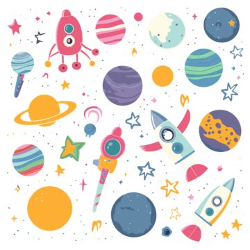 Luar Angkasa Clipart Ruang Pesawat Ruang Angkasa Roket Astronot