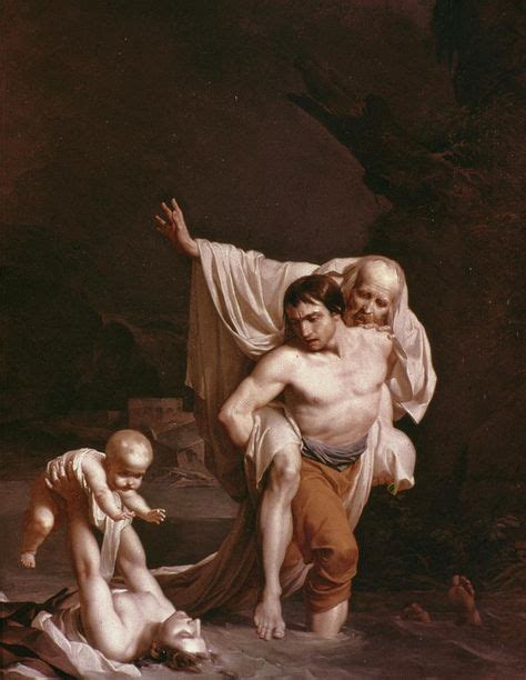 Jean Baptiste Regnault Deluge c 1789 Peinture Néoclassicisme Néo