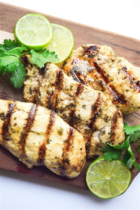 Easy Recipe Yummy Cilantro Lime Chicken Marinade Recipe Prudent