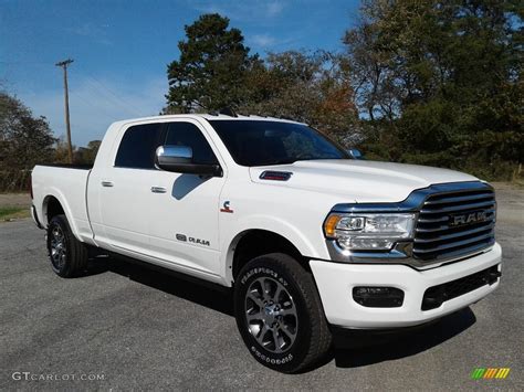 Pearl White Ram Laramie Longhorn Mega Cab X Exterior Photo