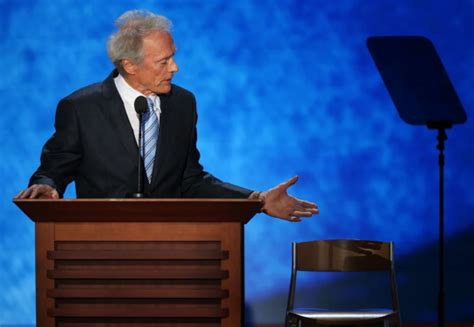 Clint Eastwood: Empty Chair a Spur-of-the-Moment Decision [PHOTOS]