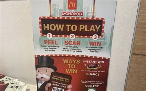 Maccas Monopoly Australia What You Need To Know