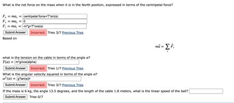 Solved Consider The Depicted Conical Pendulum A Mass M On Chegg