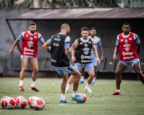 Ainda Sem Giuliano Santos Faz Treino Tático No Ct Rei Pelé Diário Do