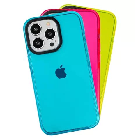 Funda Para IPhone Antigolpes Uso Rudo Colors Borde Reforzado Meses