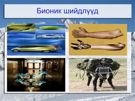 бионик жишээ | PPT