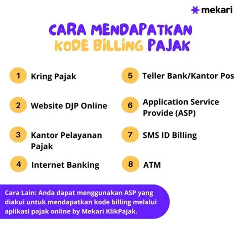 8 Cara Mendapatkan Kode Billing Pajak Mudah Dan Lengkap