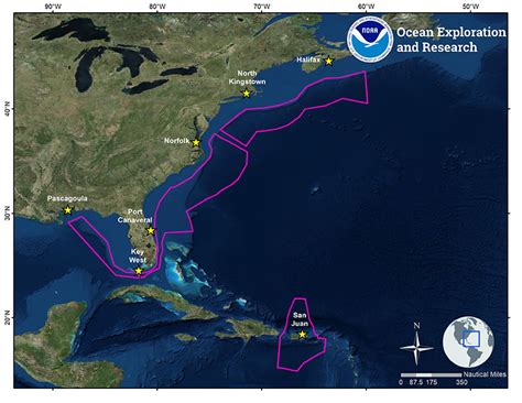 Noaa Ship Okeanos Explorer 2019 Expeditions Overview Noaa Office Of