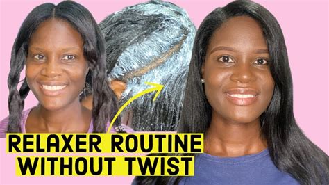 RELAXER ROUTINE HOW I RELAX MY HAIR WITHOUT Hairlicious Method