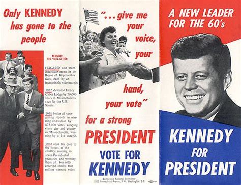 John F Kennedy 1960 Presidential Campaign Brochures From All Campaigns Page 1 Of 2