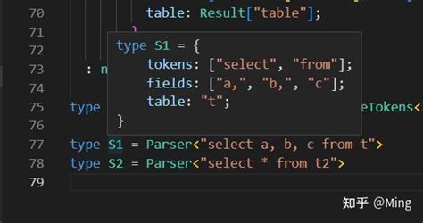 使用ts类型计算解析一条简单查询sql 知乎