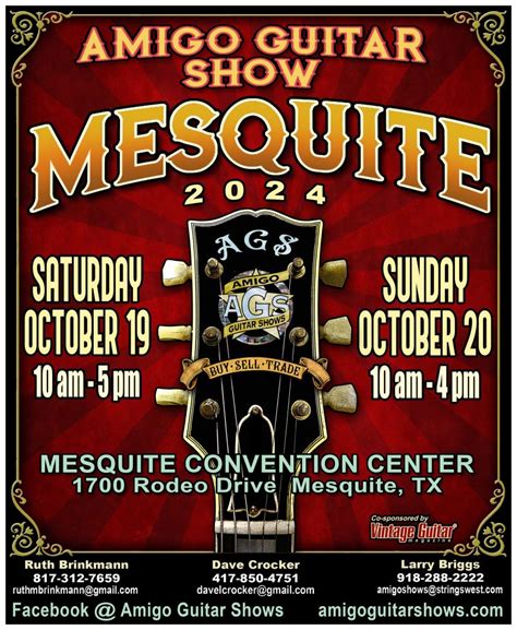 Mesquite – Amigo Guitar Shows