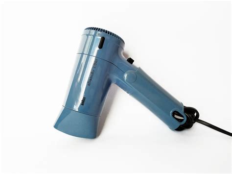 BRAUN Silencio 1250 Hair Dryer Teal Blue Blow Dryer Travel | Etsy UK ...