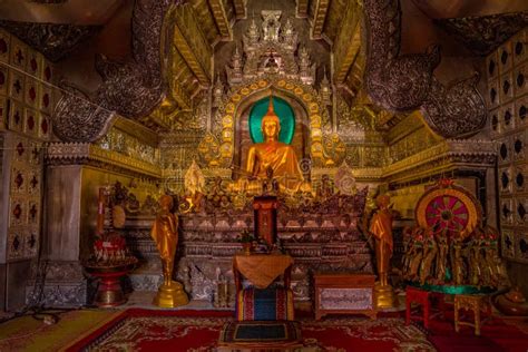 Buddhist Temple Chiang Mai Thailand Stock Photo Image Of Landmark