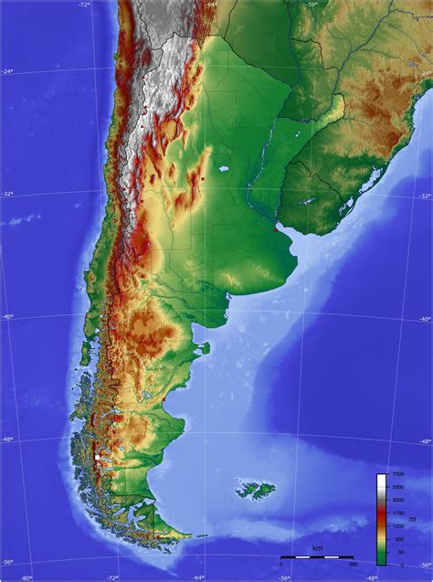 Carte De L Argentine Avec Les R Gions Et Les Provinces