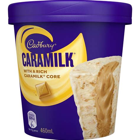 Cadbury Caramilk Frozen Dessert Tub Ml Woolworths