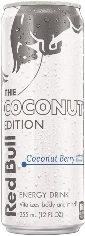 Red Bull Energy Drink Coconut Berry Coconut Edition Lata De 30 Ml