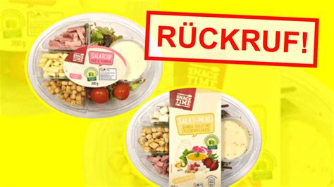 Rückruf im Discounter Nicht essen Salat kann gefährliche Bakterien