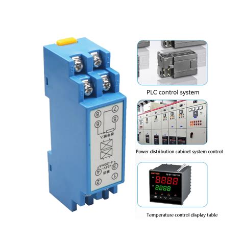 Taidacent Dc V Din Rail Ma V V Transmissor De Temperatura