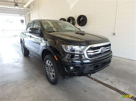 2019 Shadow Black Ford Ranger Lariat Supercrew 4x4 133621484 Photo 2